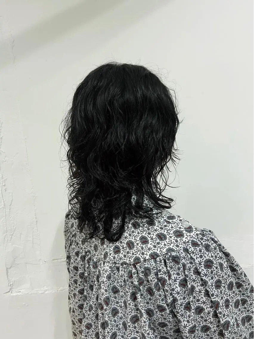 パーマ 茉樹@pullnoc /新宿/ボブ/モードのヘアスタイル