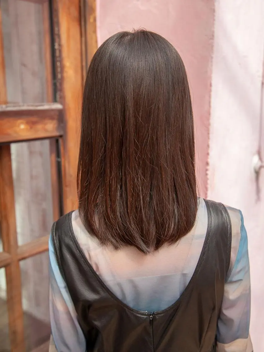 セミロング カット ヘアカラー 💜堀 有紀💜のヘアスタイル