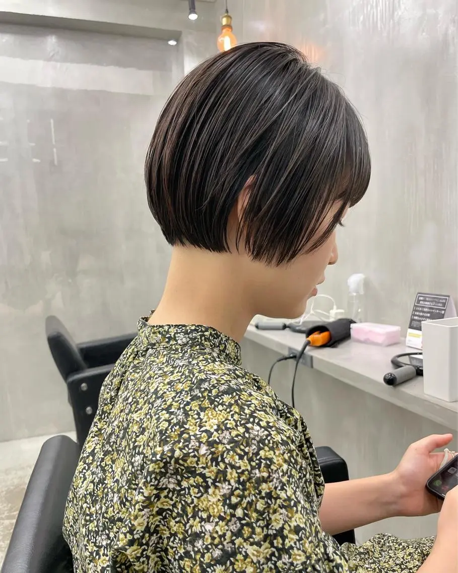 ショート カラー 華 /ショート/ボブのヘアスタイル
