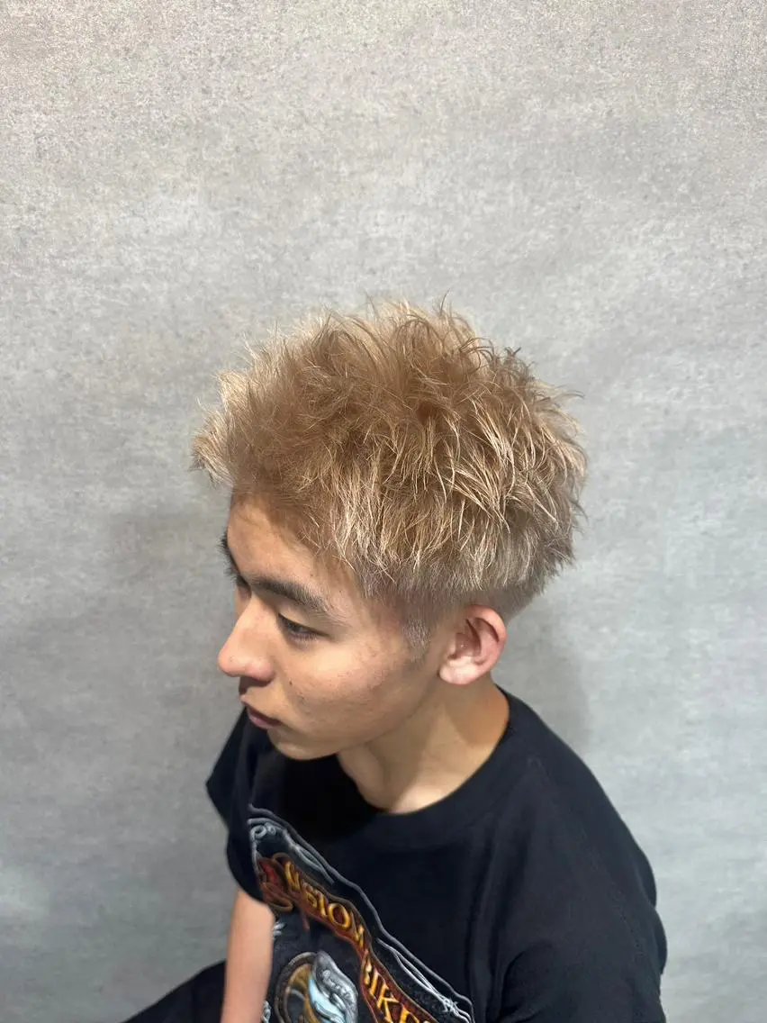 カラー 韓国風メンズ特化 ⛓️BLUCK札幌のヘアスタイル