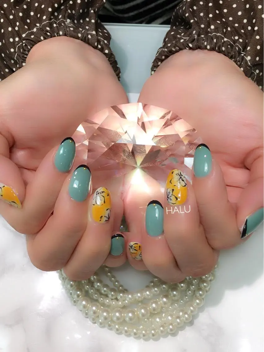 ネイル 春ネイル HALU ハルのネイルデザイン