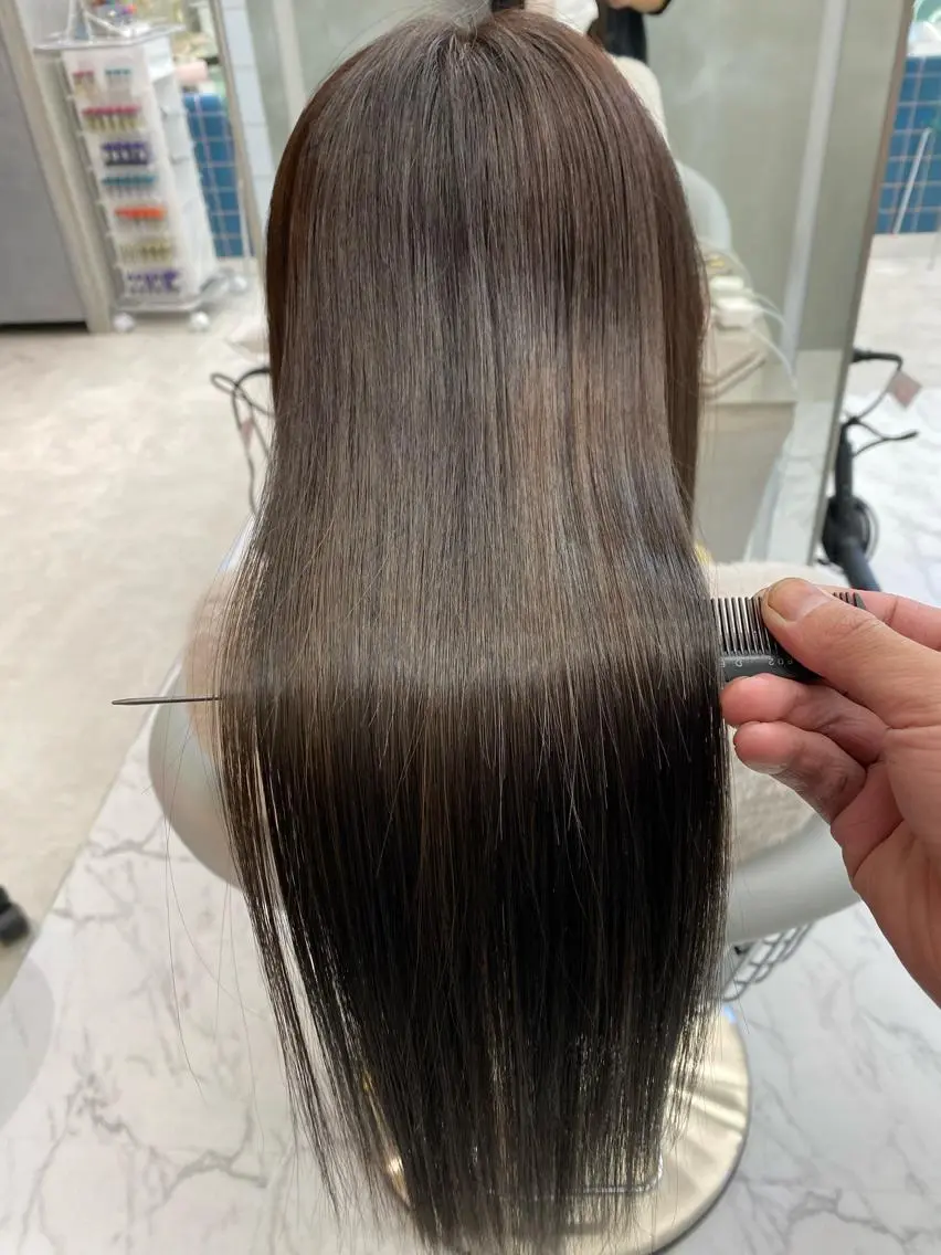 ロング カラー カット ヘアカラー トリートメント ✨縮毛矯正✨レイヤー ホウダカズヒロのヘアスタイル