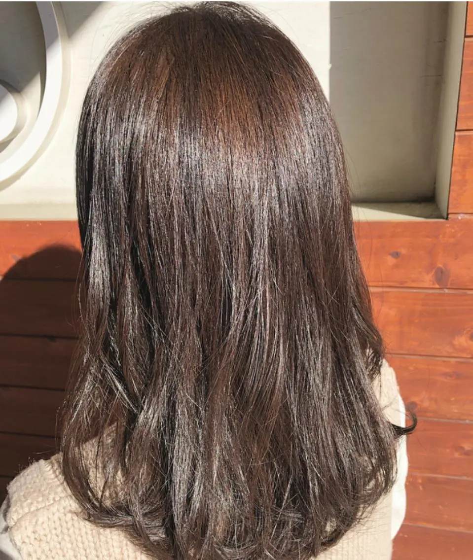 セミロング 松本 剛成のヘアスタイル