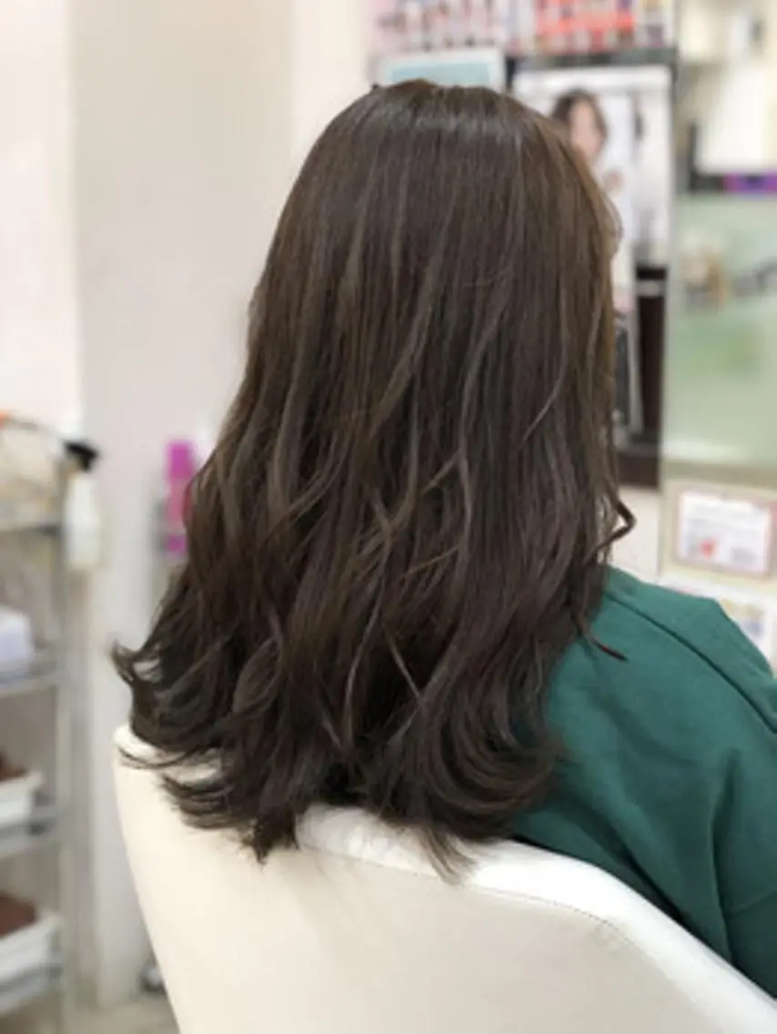 ロング カラー アディクシーカラー イルミナカラー オーガニックカラー カットが得意✨ 川元裕範(ヒロノリ)のヘアスタイル