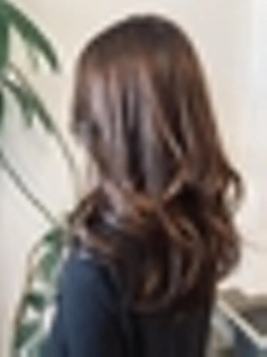 セミロング カット ヘアカラー トリートメント 齋藤 リョウコのヘアスタイル