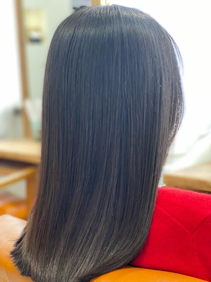 ロング カット トリートメント 森下 友　Dio...池袋のヘアスタイル