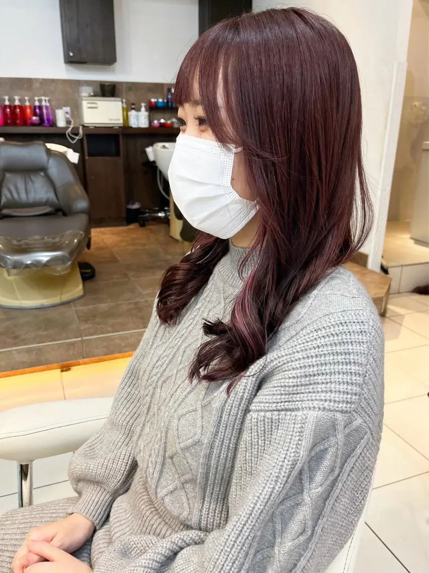 ロング カラー アレンジ&ショート 💙YUKINOのヘアスタイル