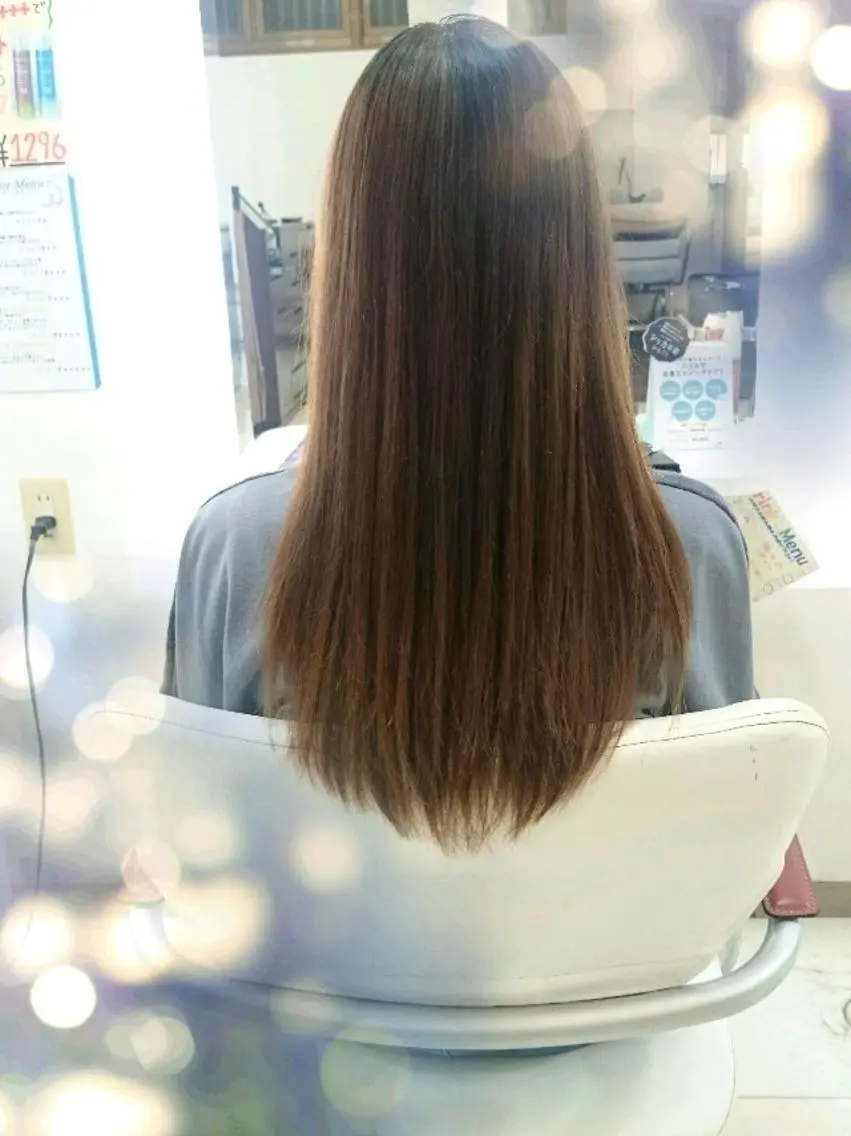 ロング ロング キンジョウ エナミのヘアスタイル