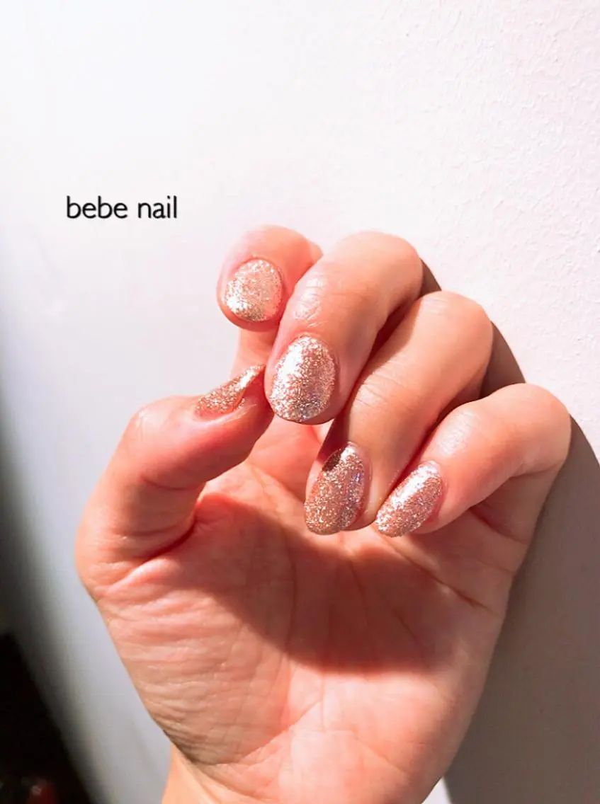 ネイル ラメ(グリッター) ワンカラーネイル ハンドネイル Ann nailのネイルデザイン