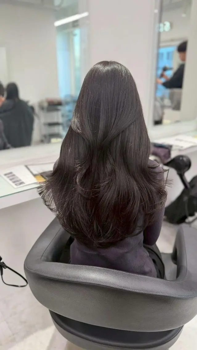 カラー ブリーチなし🥣🤍 ベージュ♡表参道のヘアスタイル