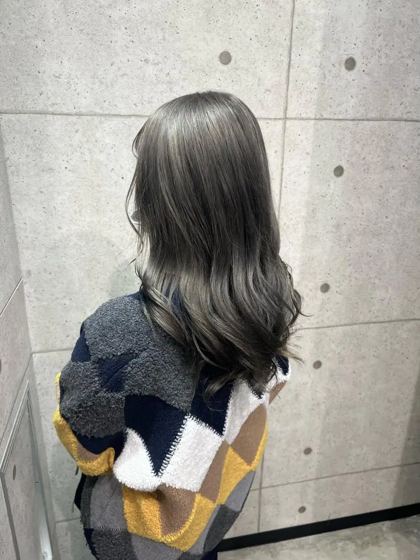 ロング トリートメント 韓国パーマ 美容師 和田爽良のヘアスタイル