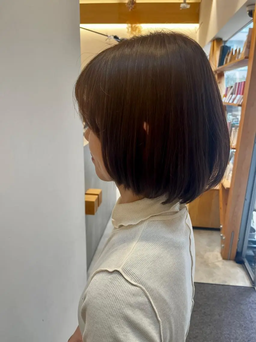 ショート ボブ TEMIL HAIR 《まお》のヘアスタイル