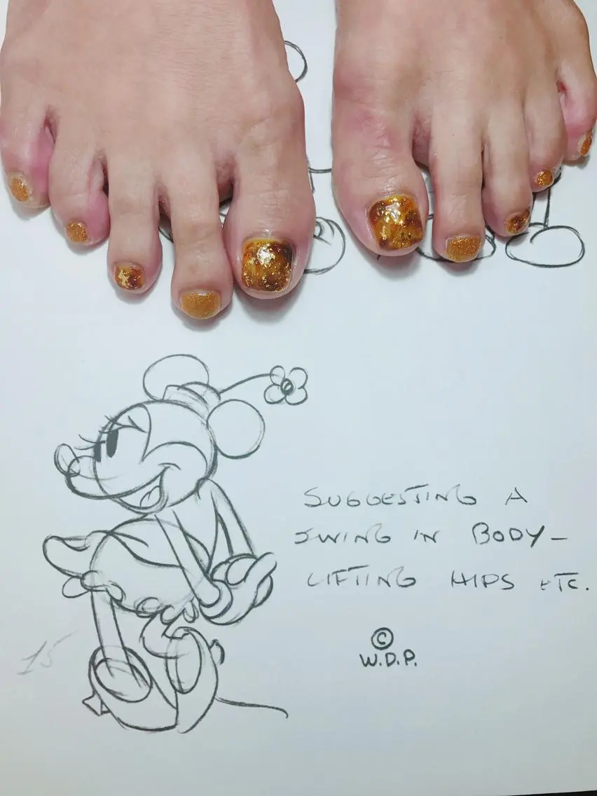 ネイル べっ甲ネイル フットネイル owlnail /持込みデザイン専門のネイルデザイン