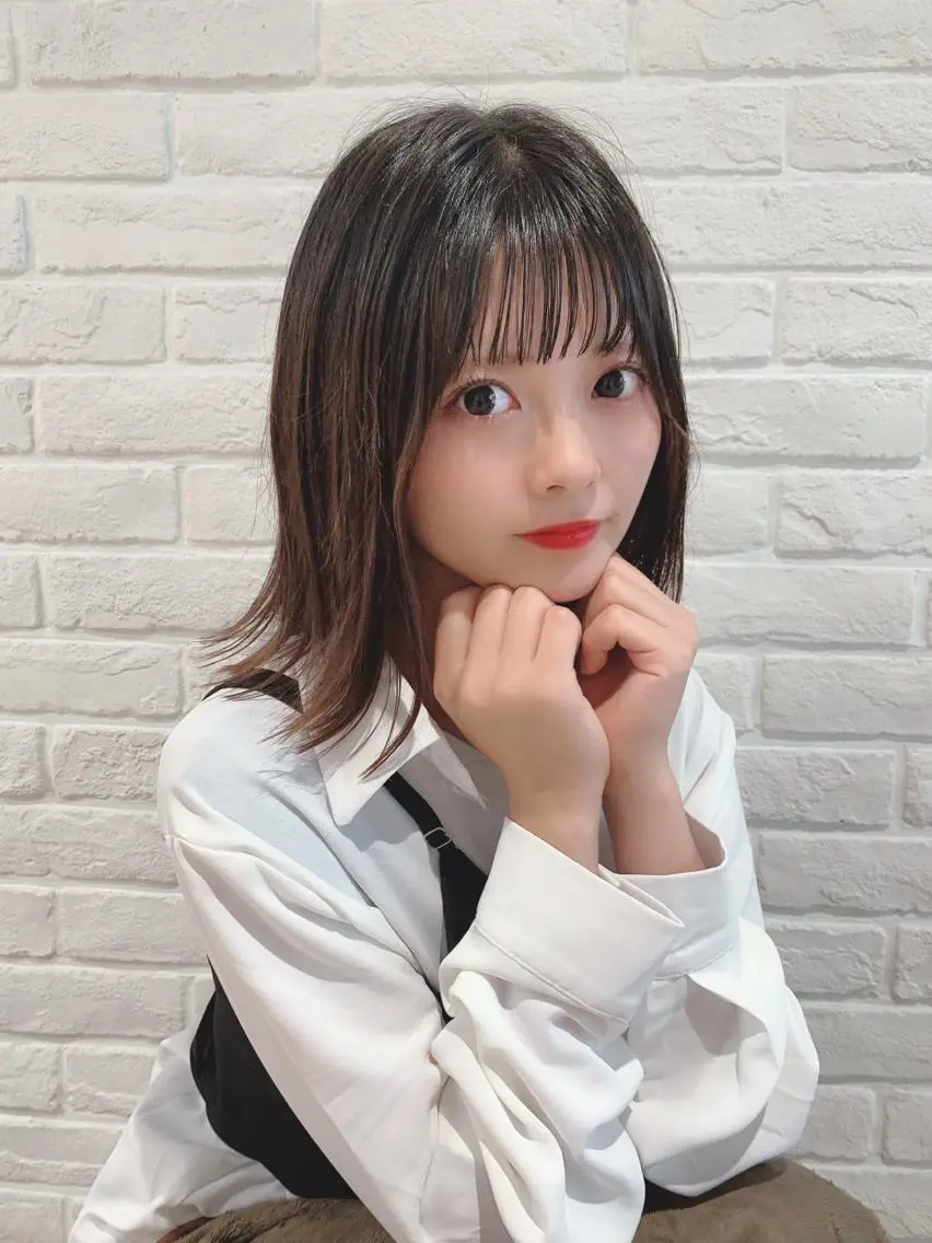 ミディアム カラー なりたいが叶う ながしまじゅんきのヘアスタイル