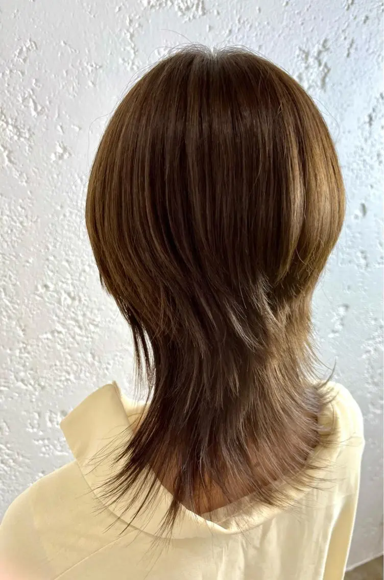 ショート ウルフカット 💜垢抜けメンズパー マ💜Sakuraのヘアスタイル