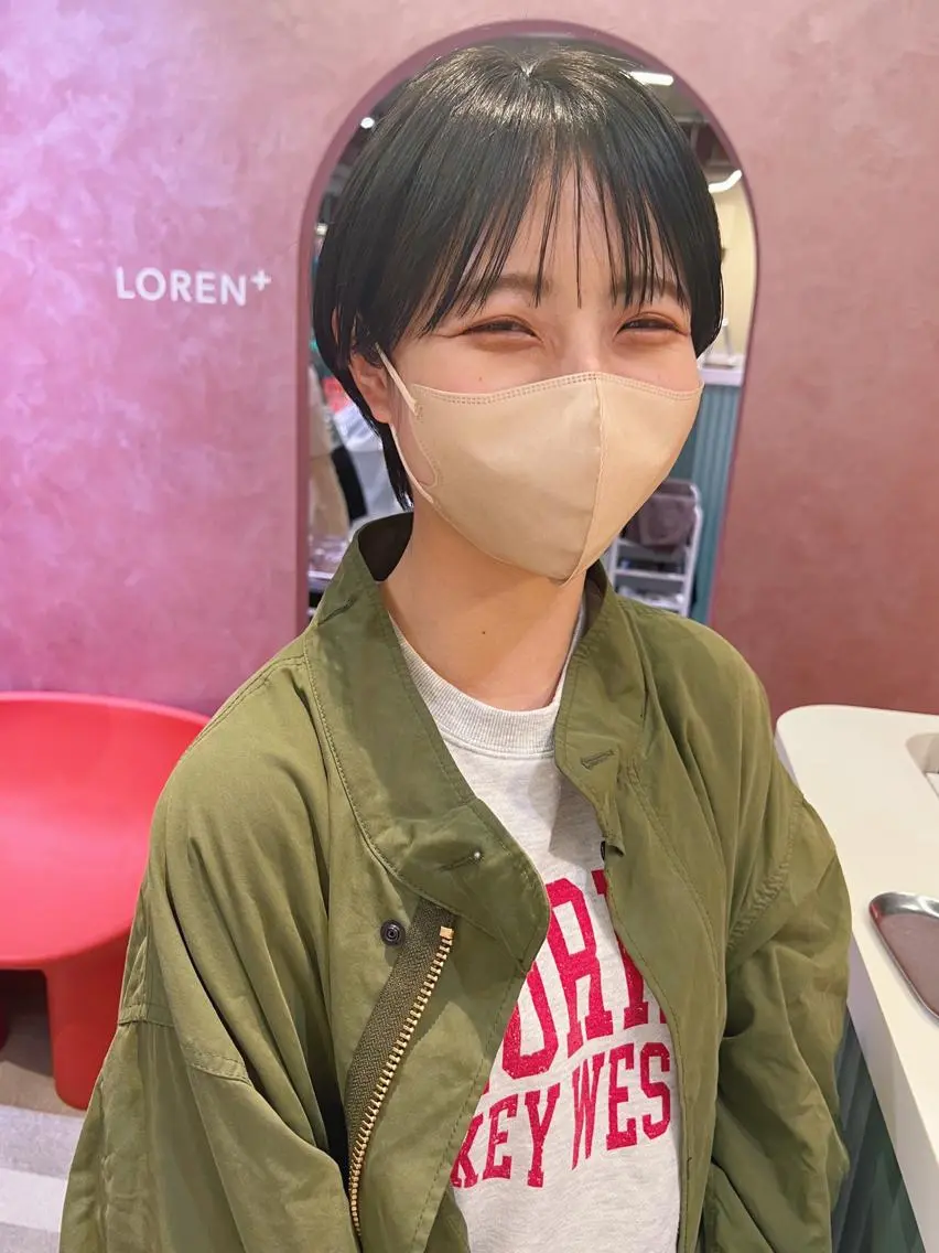 ショート ショートヘア レイヤーカット 鈴木駿介のヘアスタイル