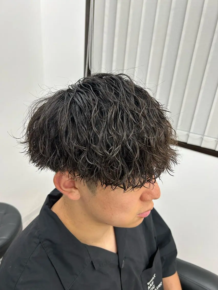 メンズ カット パーマ 悩み解決美容師 Futo✨のヘアスタイル