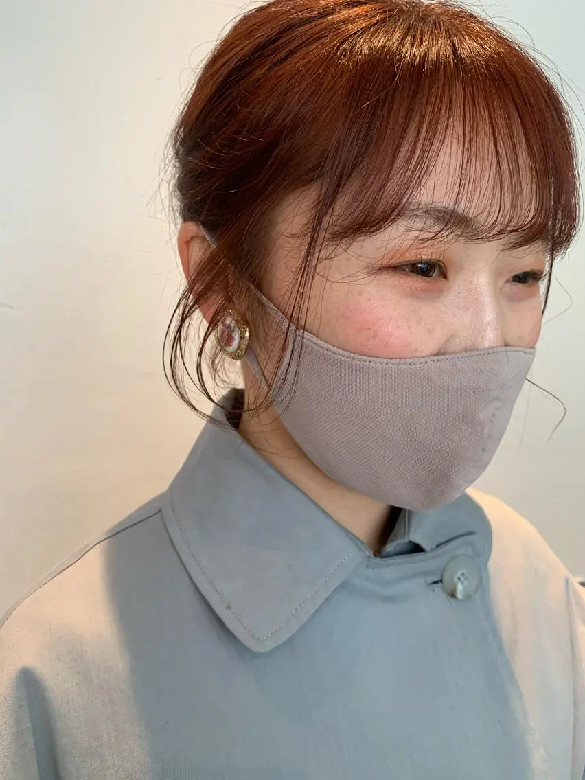 ミディアム カラー RISAKO レイヤーカット🎀のヘアスタイル