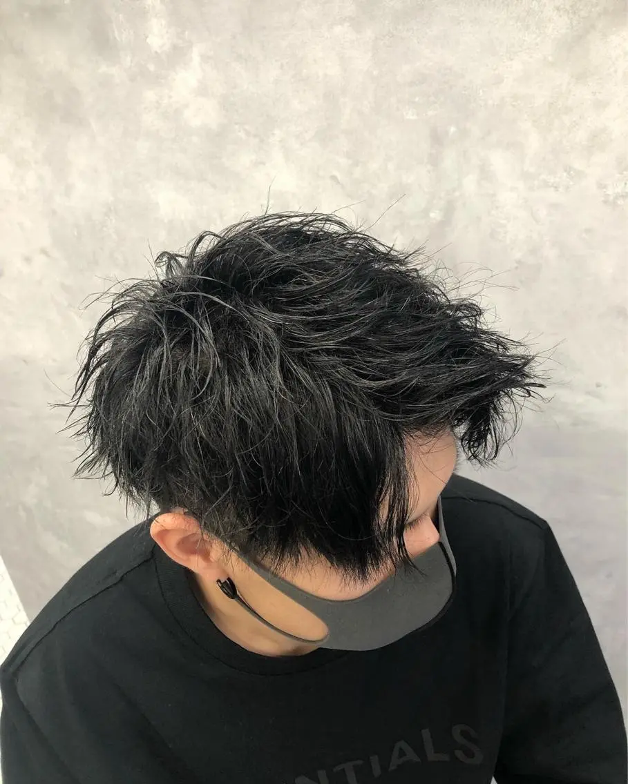 パーマ メンズ 大塚 大飛のヘアスタイル