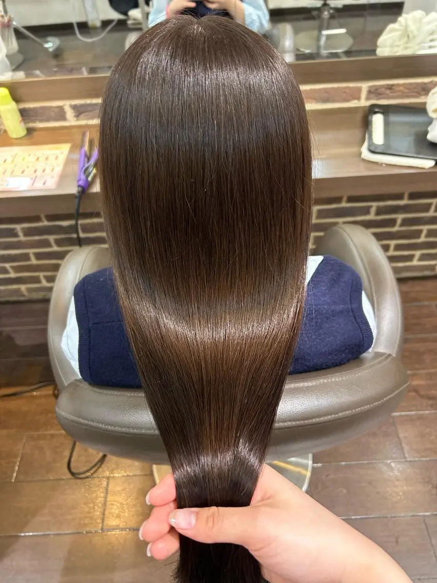 ロング トリートメント 🇰🇷レイヤー/ト レンドまつげ🎀ミキのヘアスタイル