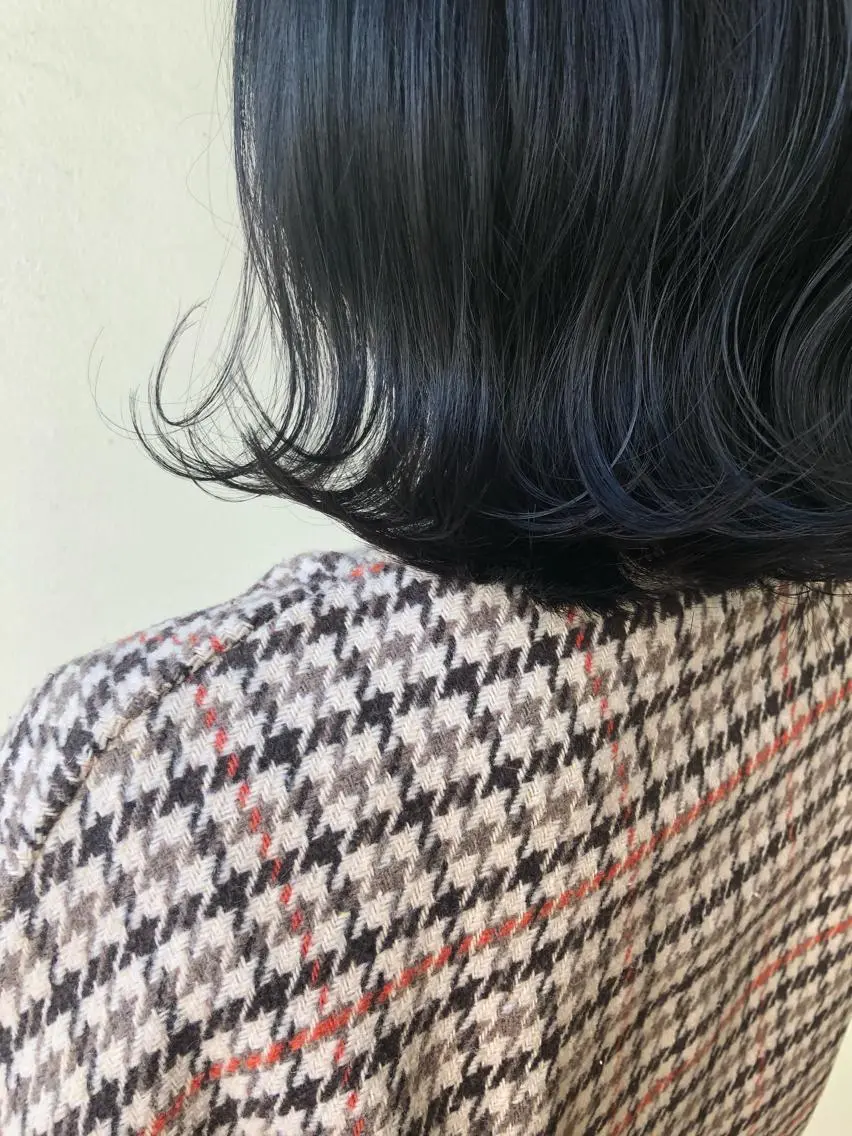 ミディアム カラー アッシュ 透明感カラー バイオレットカラー ヘアカラー トリートメント 🌻韓国風ヘア🌻 ✨🌷ナナコ🌷のヘアスタイル
