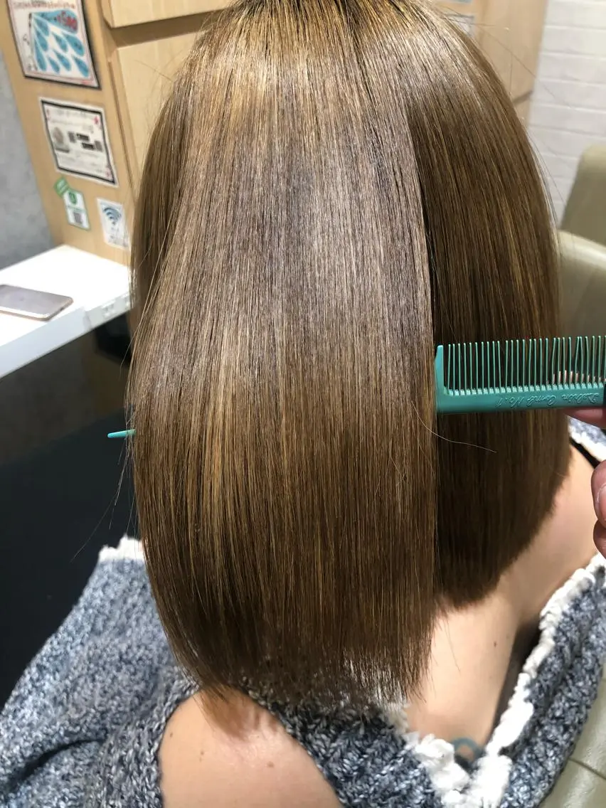 ミディアム 【髪質改善特化･ 福田航洋】のヘアスタイル