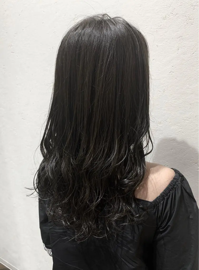 セミロング ヘアカラー オージュアソムリエ DAIKI⭐️のヘアスタイル