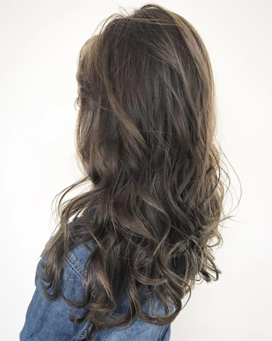 セミロング カラー 髪質改善サロン ARCHE野瀬冬馬のヘアスタイル