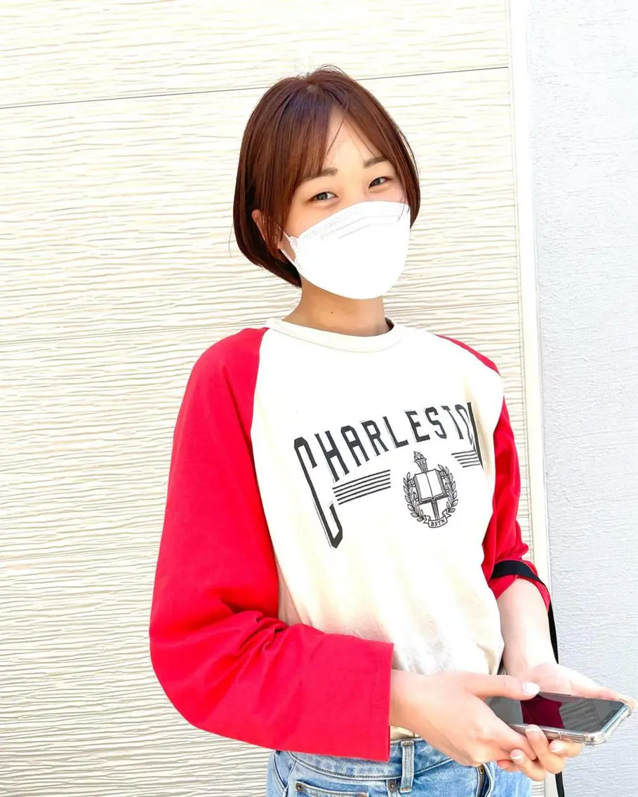 ショート ショートヘア 河原 亮のヘアスタイル