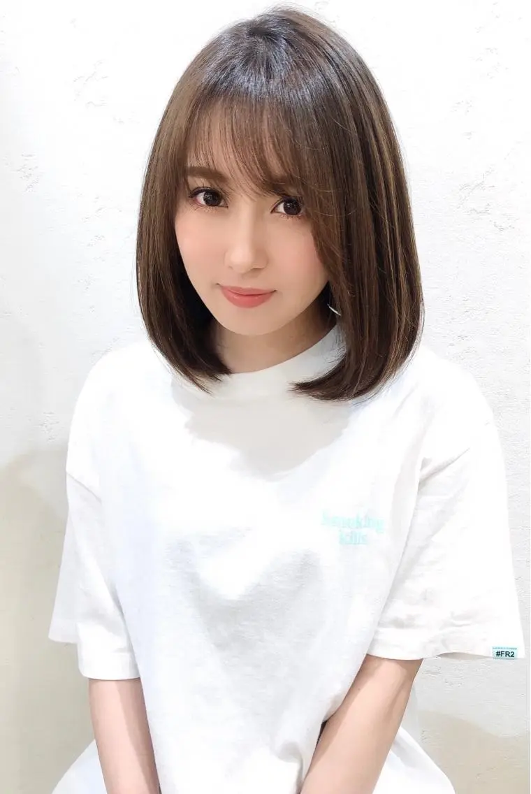 セミロング カラー パーマ ヘアアレンジ Londideal 高橋ヒロシのヘアスタイル