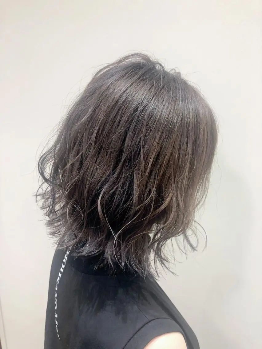 ミディアム 似合わせ大得意美容師 .Haruka.のヘアスタイル