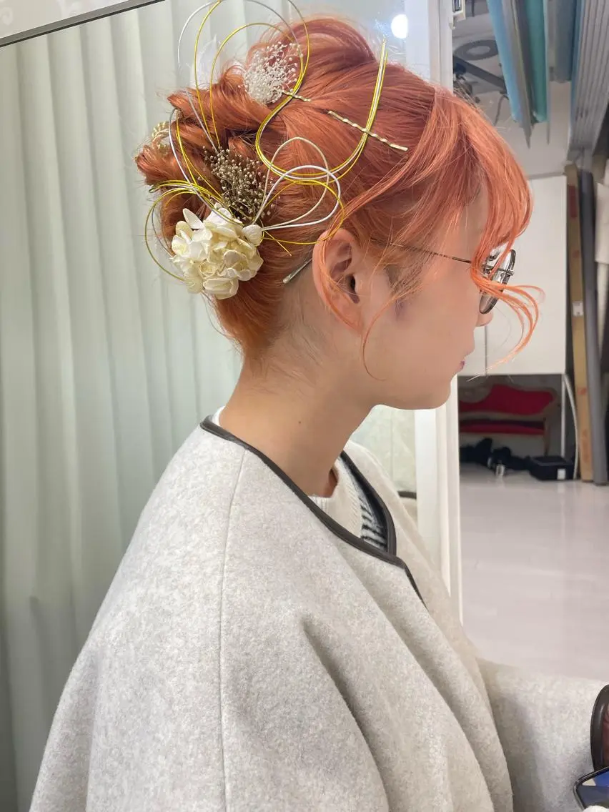 ヘアアレンジ 大人girly🛋️ 🤍yukakoのヘアスタイル