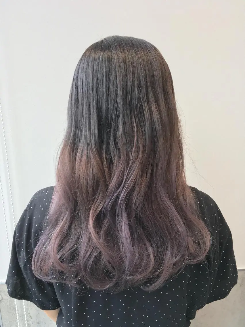 ロング カラー グラデーションカラー yoshi ☆のヘアスタイル