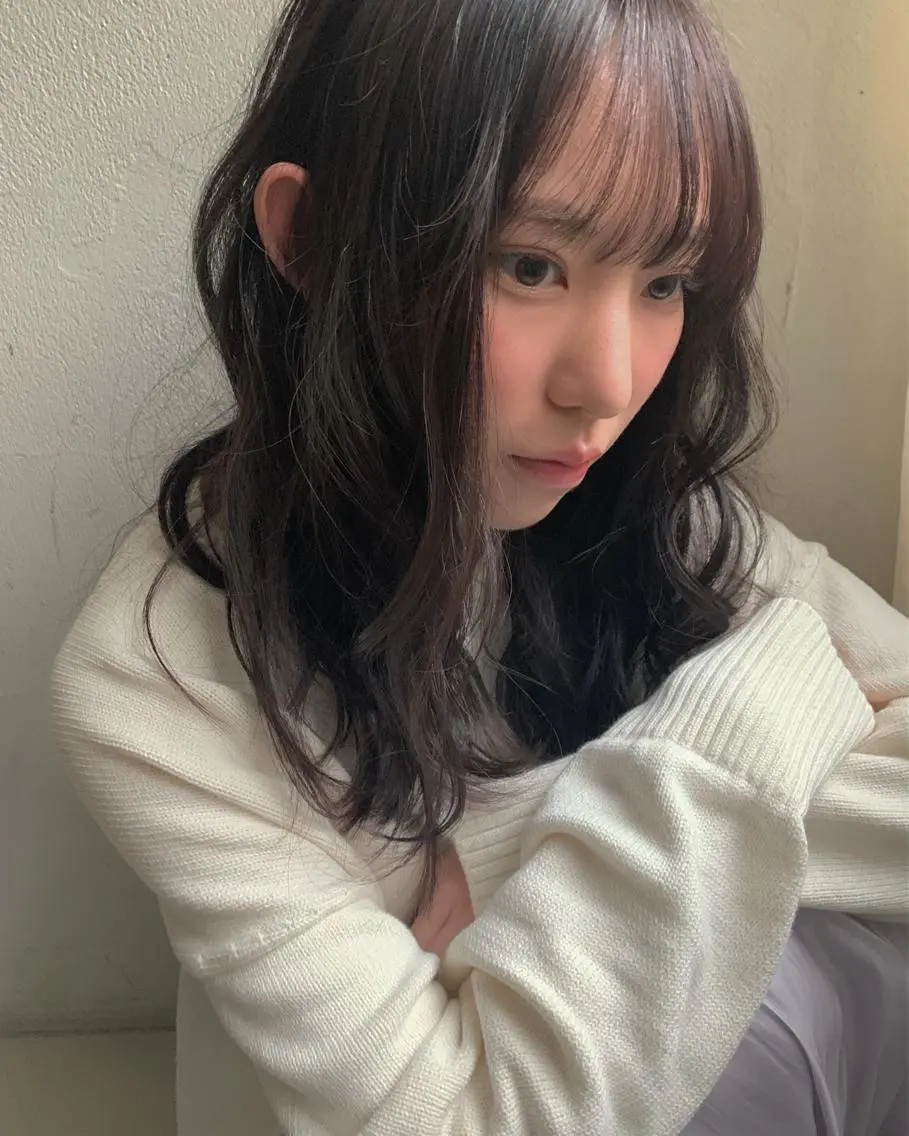 ロング 菅原リキヤ くびれレイヤーヘアのヘアスタイル