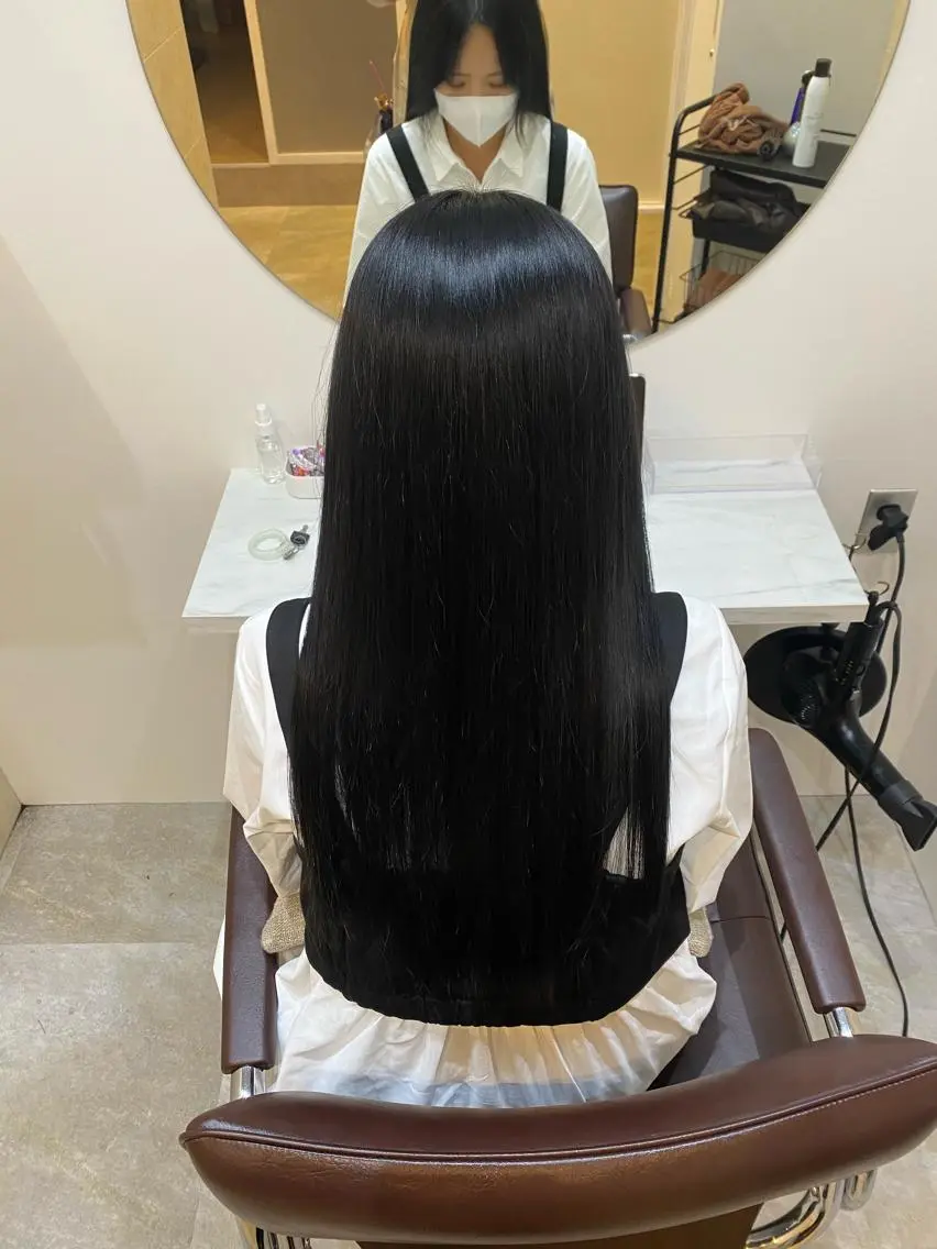 ロング カット トリートメント 【髪質改善　艶髪】 布川　莉穂のヘアスタイル