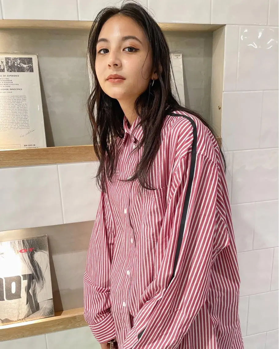 セミロング カラー カット ヘアカラー トリートメント 村上雅人 ナチュラルモードのヘアスタイル