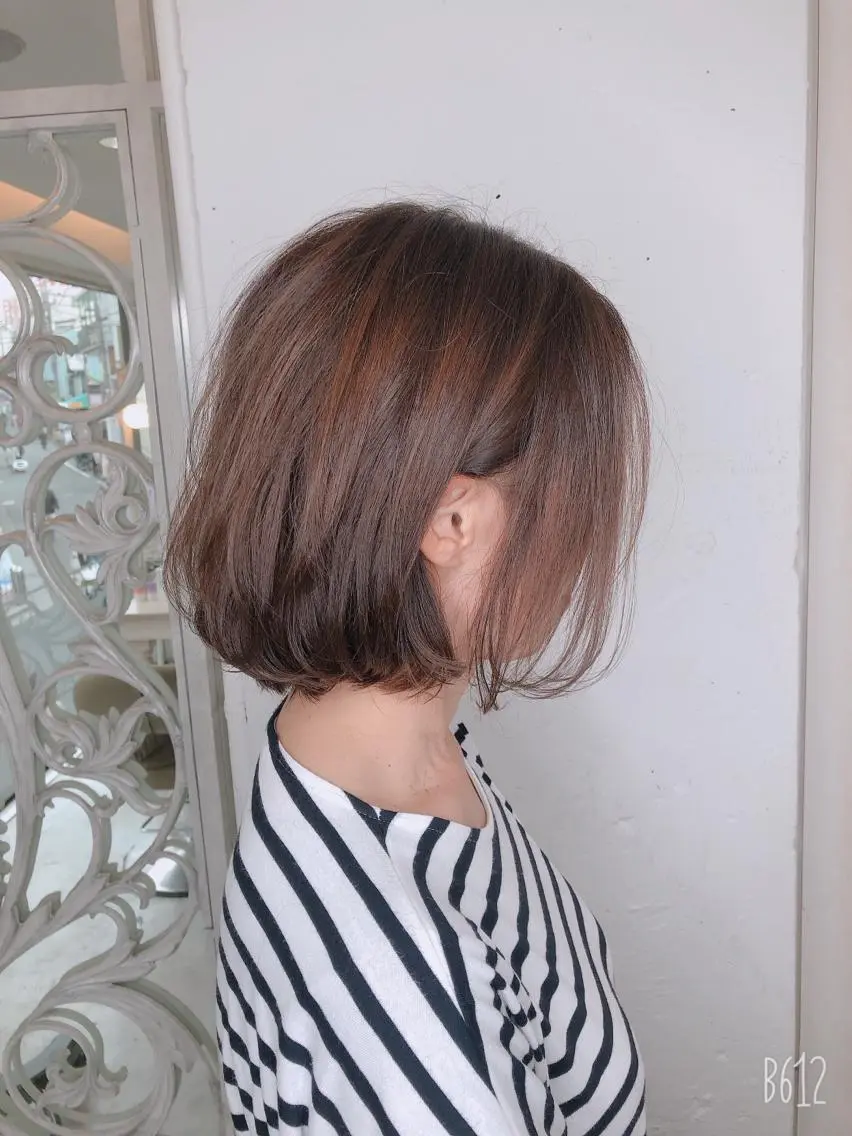 ミディアム カラー デザインカラー🎨 下北沢 / 磯部のヘアスタイル
