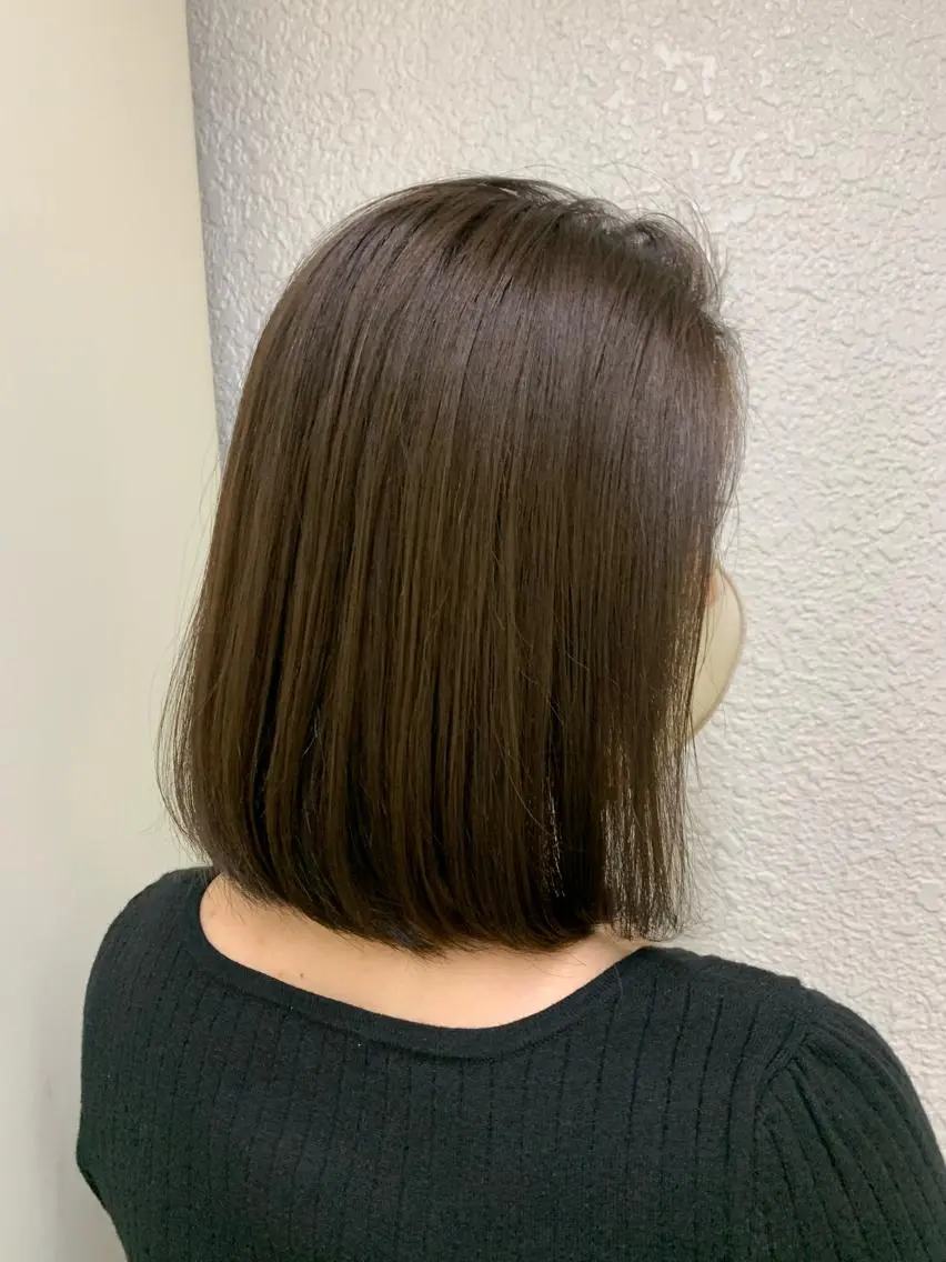 ミディアム 🧨ブリーチー×ボブ レイヤー💎じゅえるのヘアスタイル