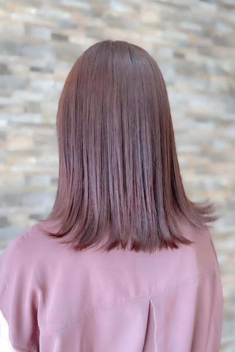ミディアム 家坂 佑のヘアスタイル