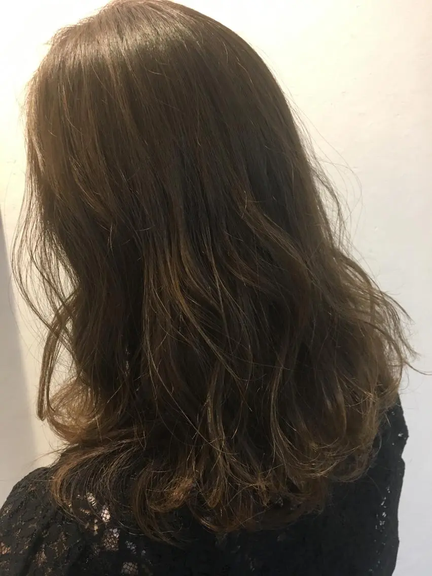 カラー カット ヘアカラー ブリーチ毛縮毛矯正 👑山口のヘアスタイル