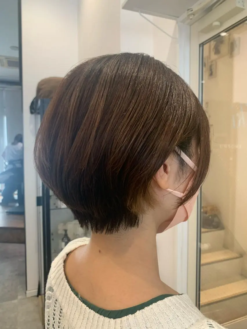ショート AMI🎀韓国ヘア 透明感カラーのヘアスタイル