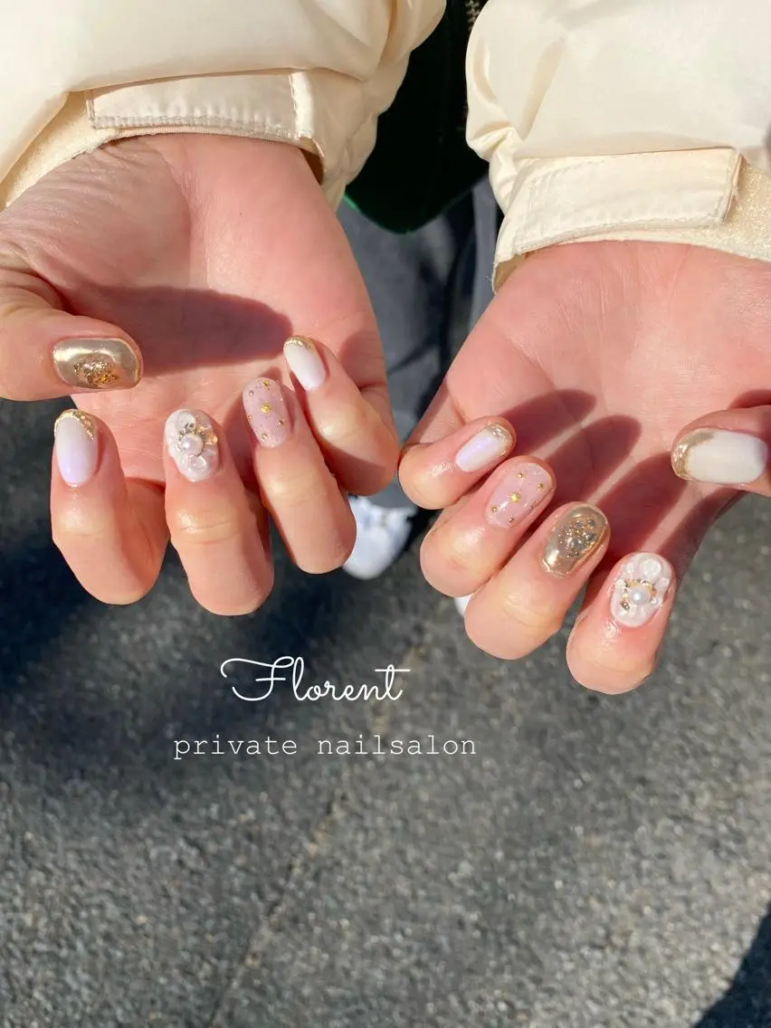 ネイル ハンドネイル florent nailのネイルデザイン