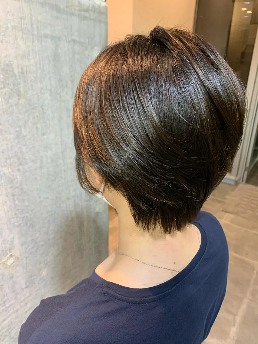 ショート カット オージュアソムリエ DAIKI⭐️のヘアスタイル