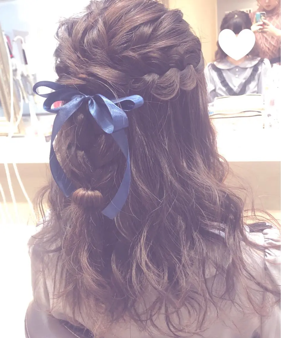 ヘアアレンジ ハーフアップ Kanami ❤︎のヘアスタイル
