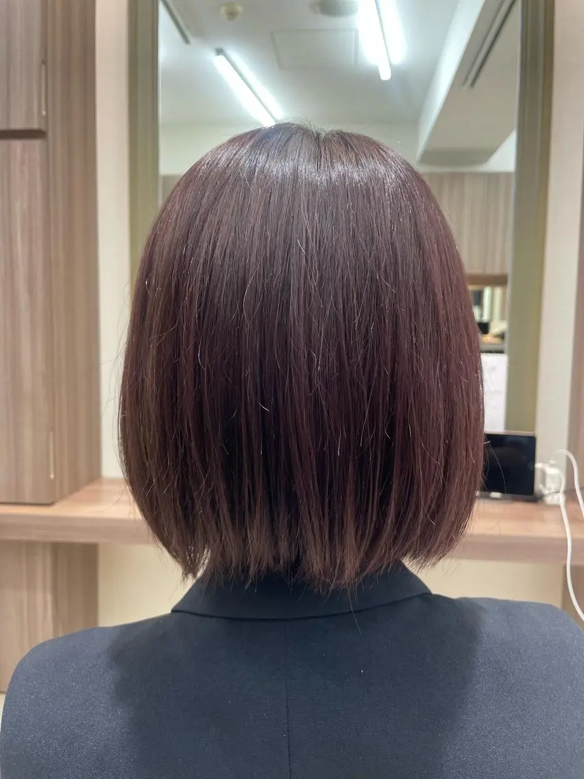 カラー イルミナカラー 松田 響のヘアスタイル