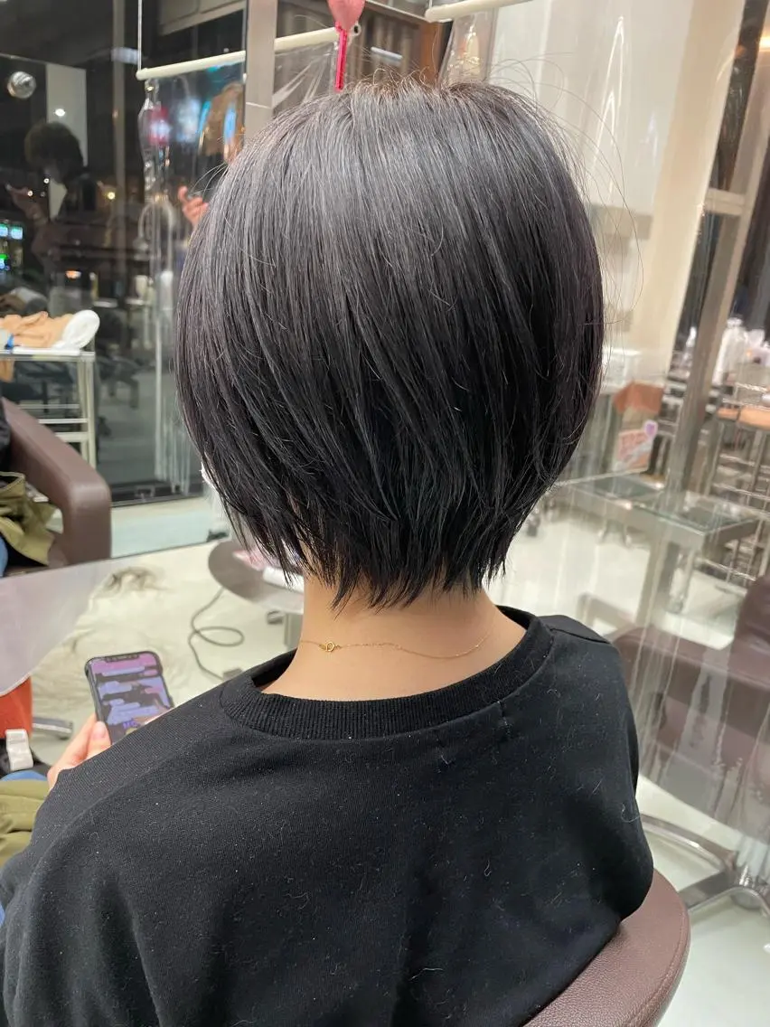 ショート ショートヘア カット 川上 紗也加のヘアスタイル