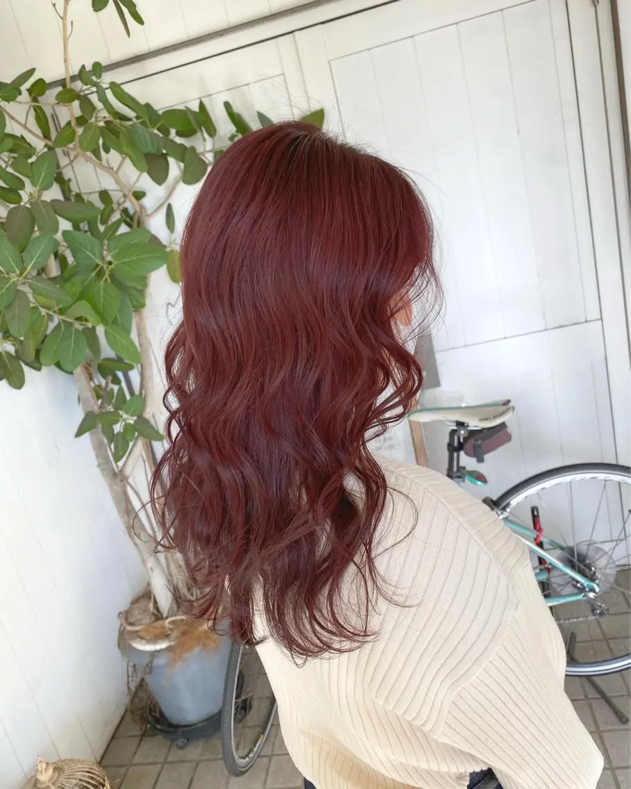 ロング 伊藤 光成のヘアスタイル
