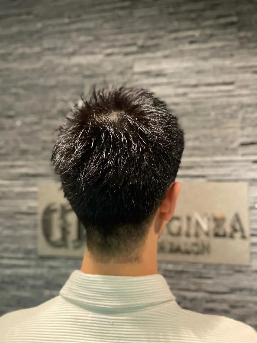 ショート メンズ 代表 武田晃英のヘアスタイル
