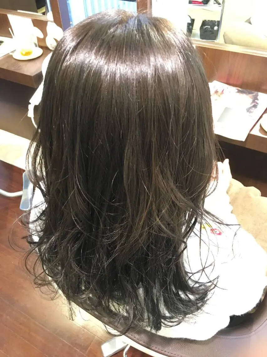 セミロング カラー カット ヘアカラー 【PD VISEO】 GENKIのヘアスタイル