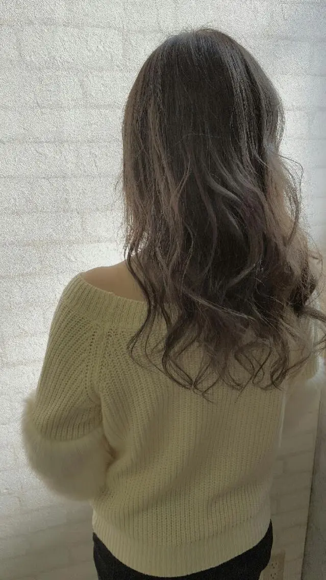 ロング 髪質改善×レイヤー 高嶋のヘアスタイル